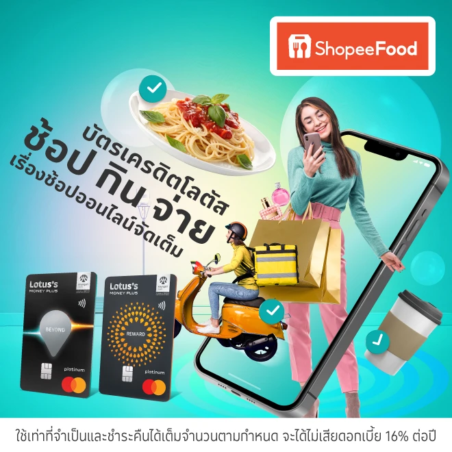 ShopeeFood รับโค้ดส่วนลด เมื่อใช้จ่ายบน ShopeeFood