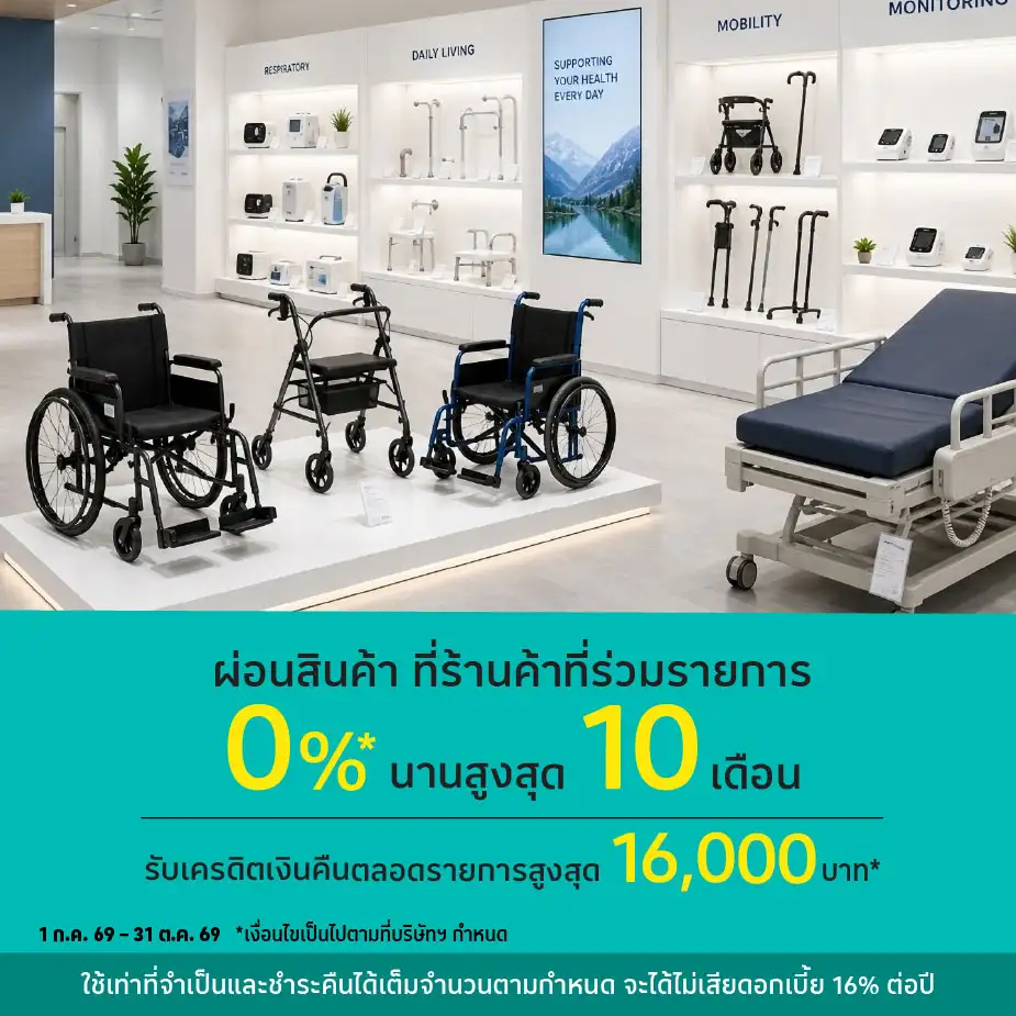 ผ่อนสินค้า 0%25* ที่ร้านค้าที่ร่วมรายการ