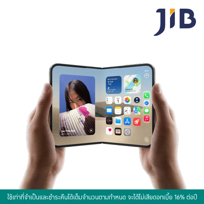 ผ่อน iPhone Duo 0%25* ที่ J.I.B. ด้วยบัตรเครดิตโลตัส