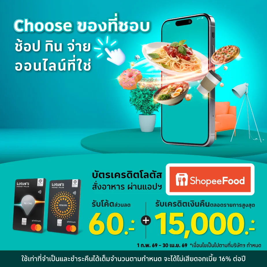 ShopeeFood รับโค้ดส่วนลด เมื่อใช้จ่ายบน ShopeeFood