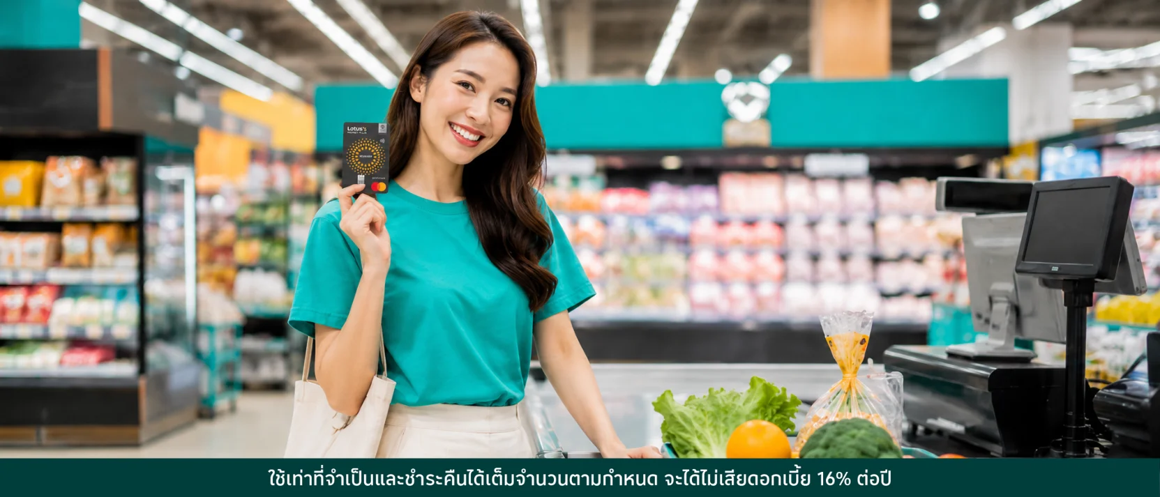 “บัตรเครดิตโลตัส” ช่วยให้ซื้อของซูเปอร์คุ้มขึ้นยังไง