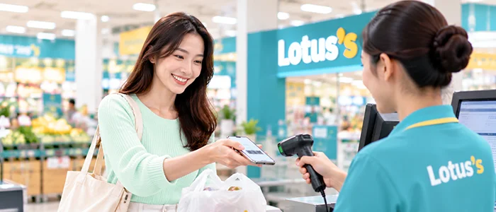 แลกโลตัสมันนี่คอยน์เป็นคูปองเงินสดโลตัส