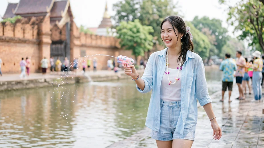 เล่นน้ำสงกรานต์แบบปลอดภัย