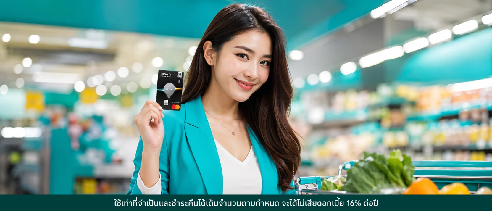 ใช้บัตรเครดิตโลตัสช้อปโลตัส