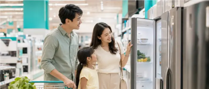 เลือกตู้เย็นแบบไหนดี ตัดสินใจผ่อนยัไง